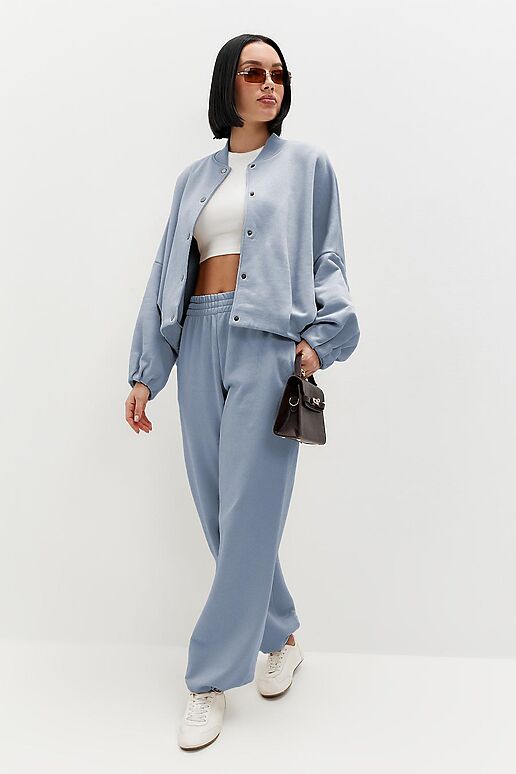 Толстовка EZANNA (Туман) W1To414F3 #1238113 фото 2