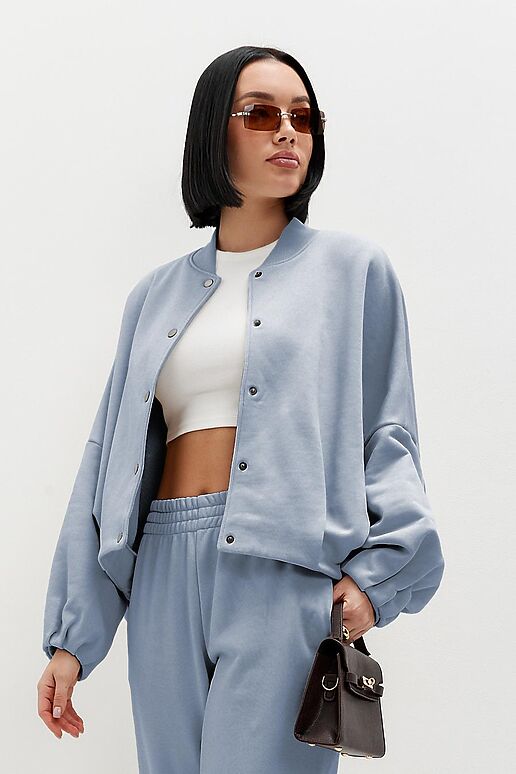 Толстовка EZANNA (Туман) W1To414F3 #1238113 фото 4