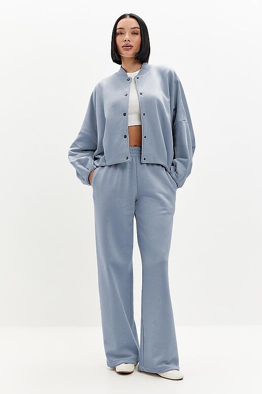 Толстовка EZANNA (Туман) W1To414F3 #1238113 фото 3