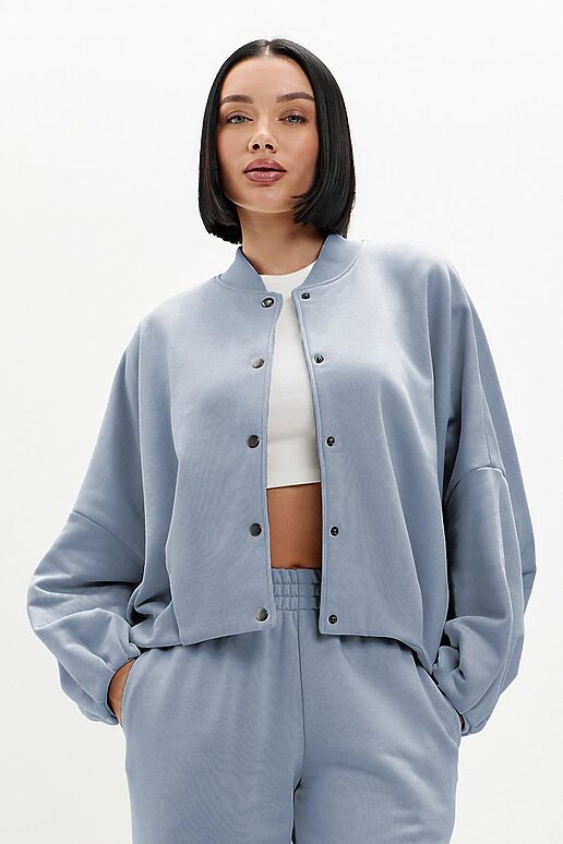 Костюм (Брюки+Толстовка) EZANNA (Туман) W1Ks415F3 #1238120 фото 2