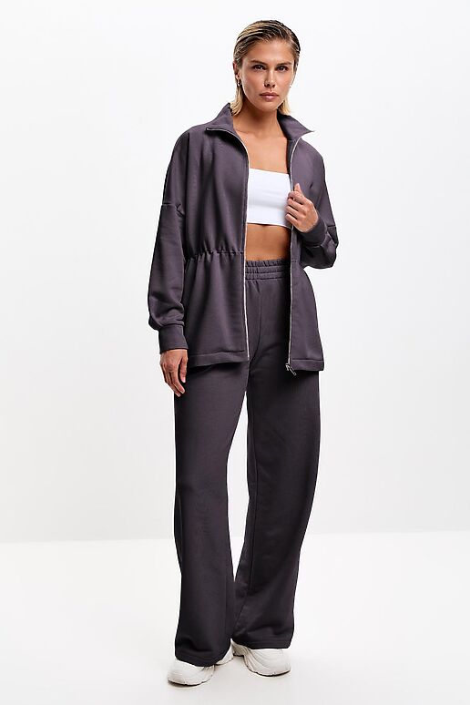 Толстовка EZANNA (Антрацит) W1To416F3 #1238614 фото 2