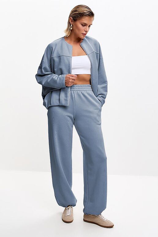 Толстовка EZANNA (Туман) W1To418F3 #1238796 фото 3