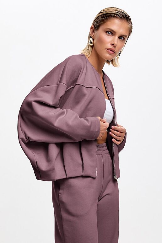 Костюм (Брюки+Толстовка) EZANNA (Инжир) W1Ks419F3 #1238801 фото 3