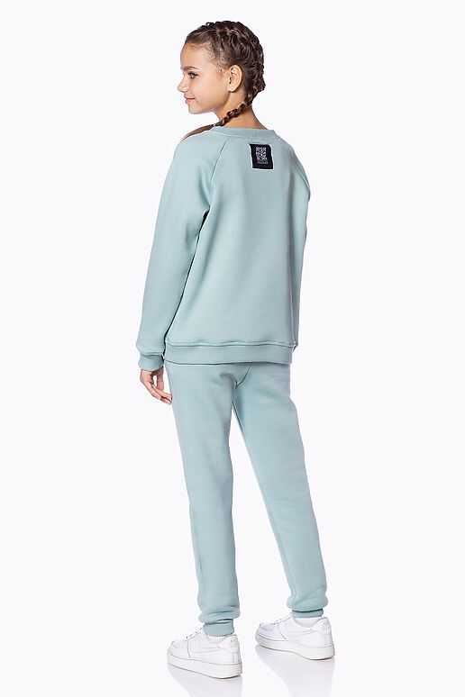 Костюм(Свитшот+Брюки) EZANNA (Снежная мята) G3Ks112F4 #804364 фото 5