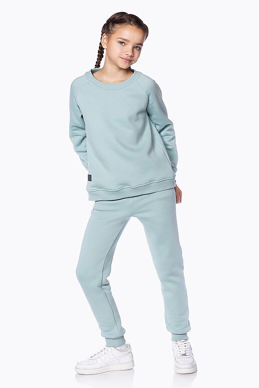 Костюм(Свитшот+Брюки) EZANNA (Снежная мята) G3Ks112F4 #804364 фото 3