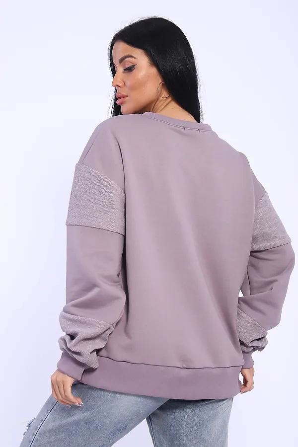 Толстовка 066 НАТАЛИ, лиловый - фото 2