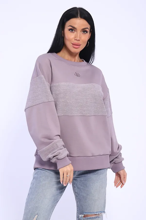Толстовка 066 НАТАЛИ, лиловый - фото 2