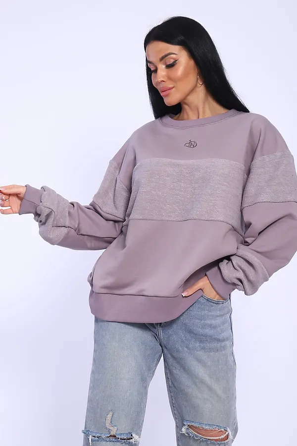 Толстовка 066 НАТАЛИ, лиловый - фото 2