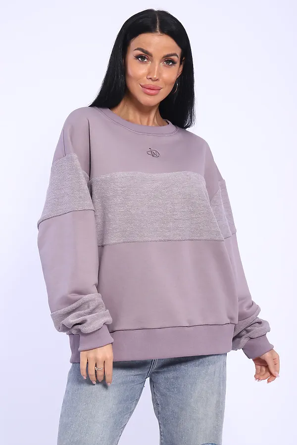 Толстовка 066 НАТАЛИ, лиловый - фото 2