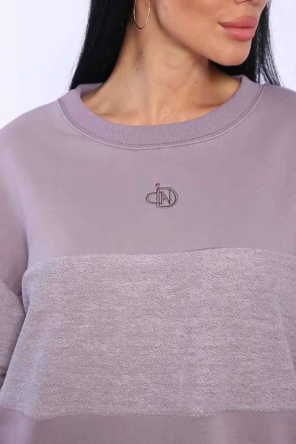 Толстовка 066 НАТАЛИ, лиловый - фото 2