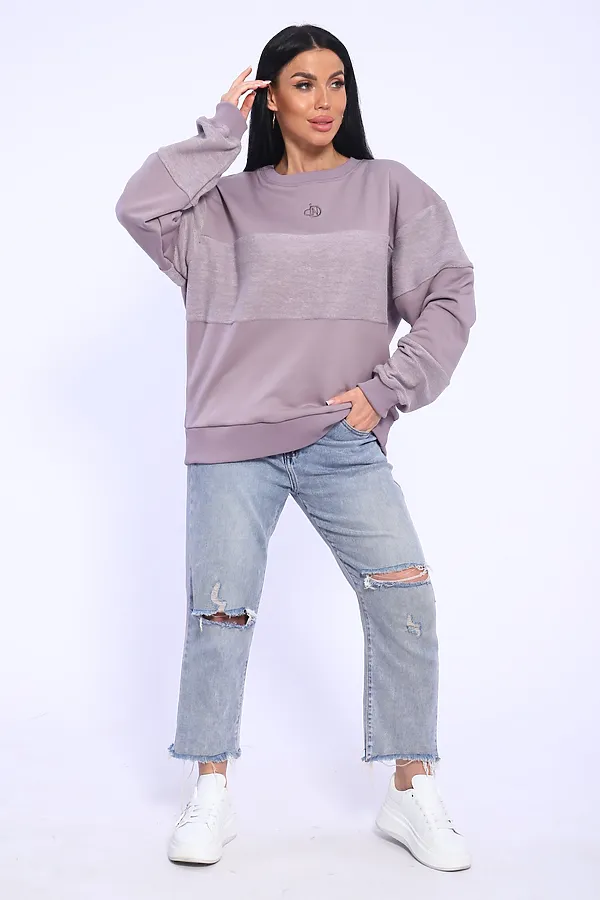 Толстовка 066 НАТАЛИ, лиловый - фото 2