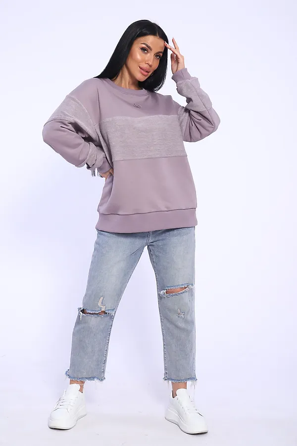 Толстовка 066 НАТАЛИ, лиловый - фото 2