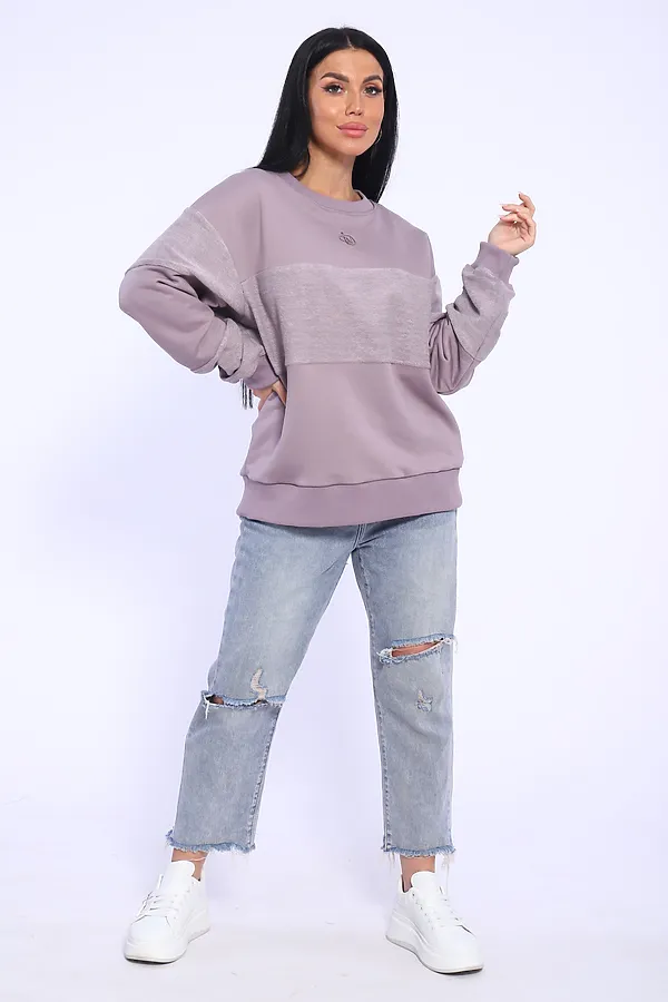 Толстовка 066 НАТАЛИ, лиловый - фото 2