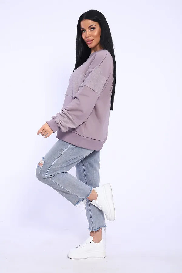 Толстовка 066 НАТАЛИ, лиловый - фото 2