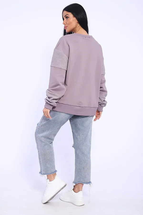 Толстовка 066 НАТАЛИ, лиловый - фото 2