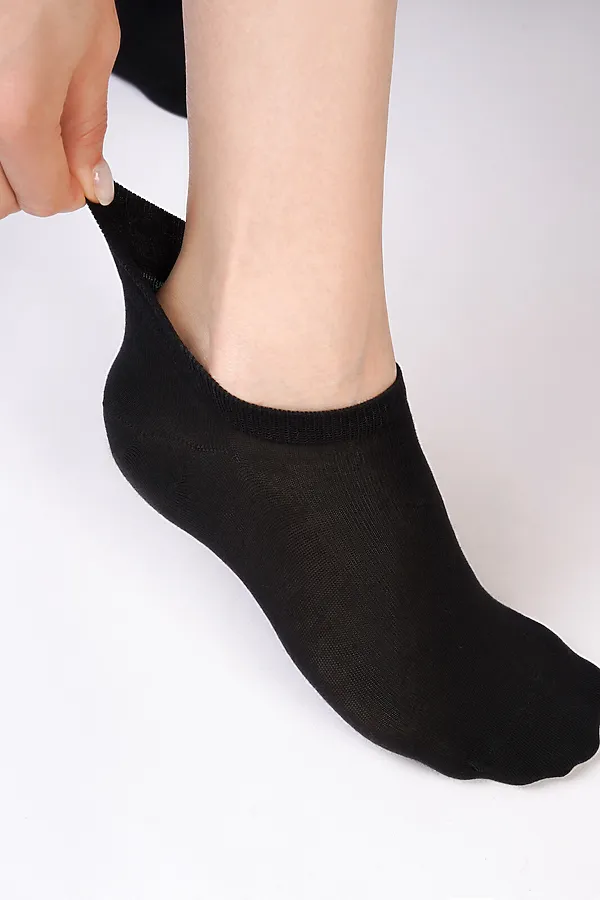 Носки INDEFINI, чёрный - фото 2