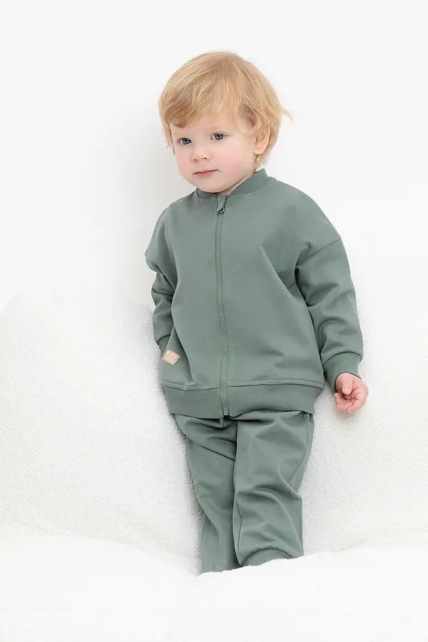 Брюки CROCKID, зеленый мох к460 - фото 2