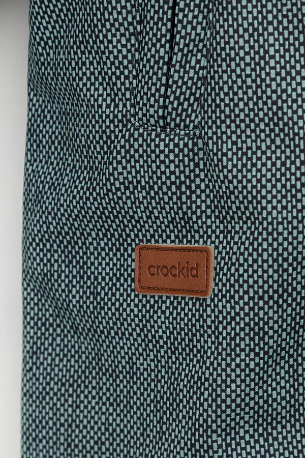 Комбинезон CROCKID, холодная мята,текстура ткани - фото 2