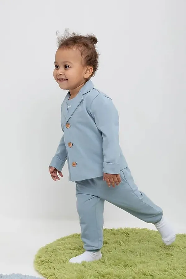 Брюки  CROCKID, пыльно-синий к470 - фото 2