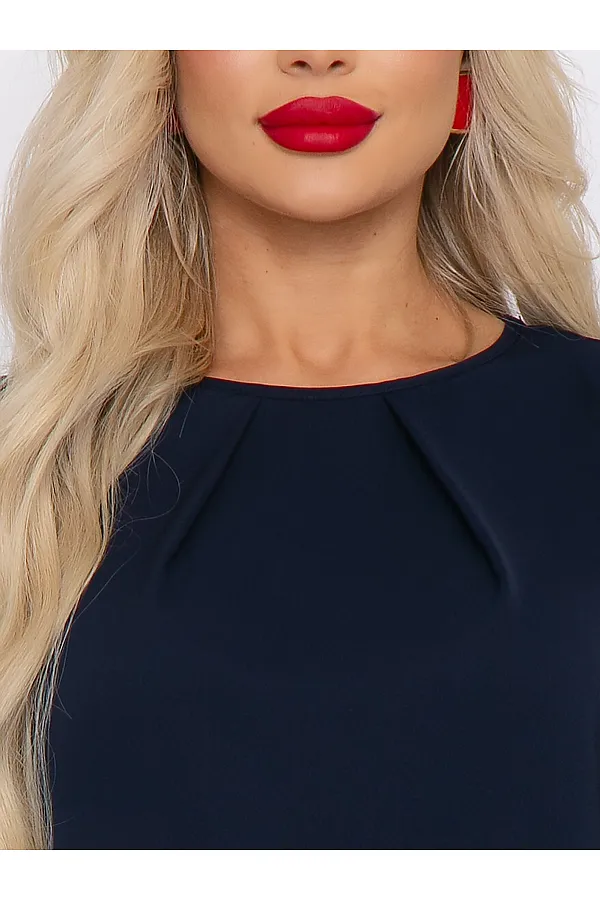 Блуза LADY TAIGA, темно-синяя - фото 2