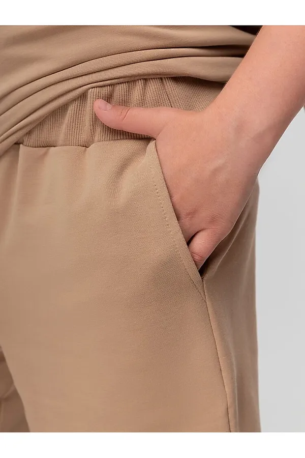 Костюм (Футболка+Шорты) BODO, бежевый - фото 2