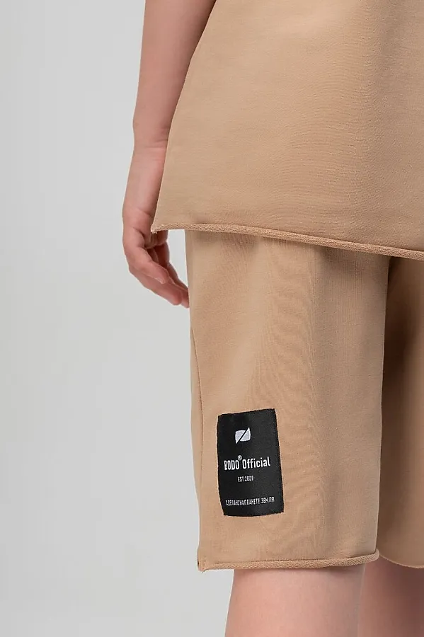 Костюм (Футболка+Шорты) BODO, бежевый - фото 2