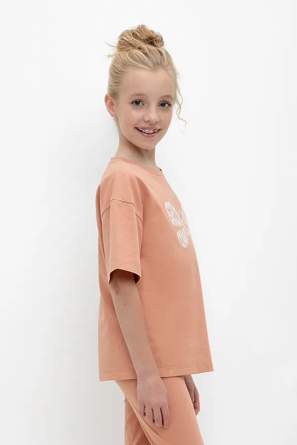 Футболка  CROCKID, пробковое дерево к486 - фото 2