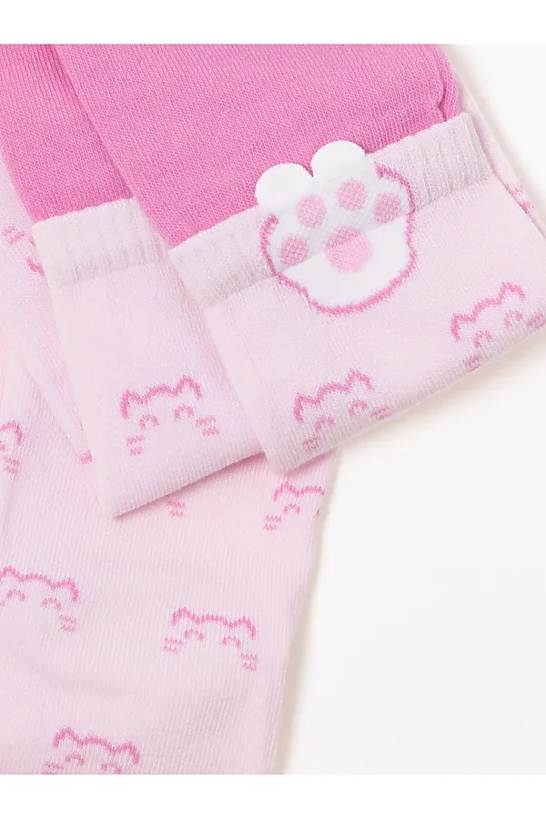 CONTE-KIDS TIP-TOP (мордашки) Колготки детские CONTE KIDS, розовый - фото 2