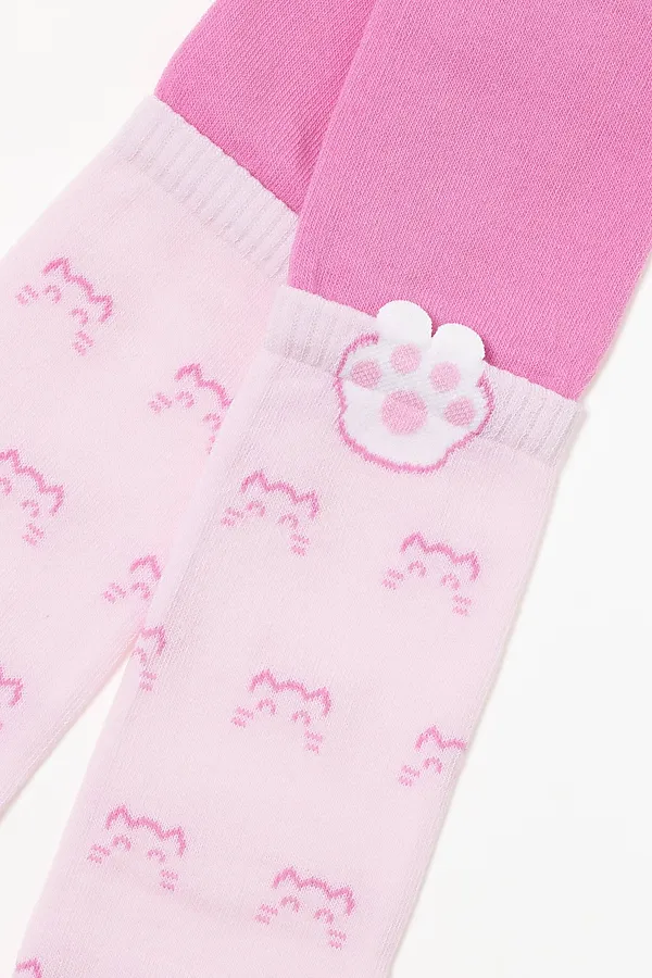 CONTE-KIDS TIP-TOP (мордашки) Колготки детские CONTE KIDS, розовый - фото 2