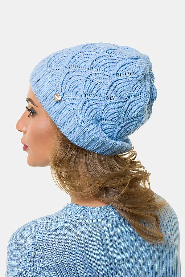 Шапка VAY, св.голубой - фото 2