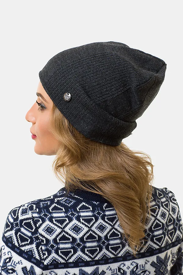 Шапка VAY, антрацит - фото 2