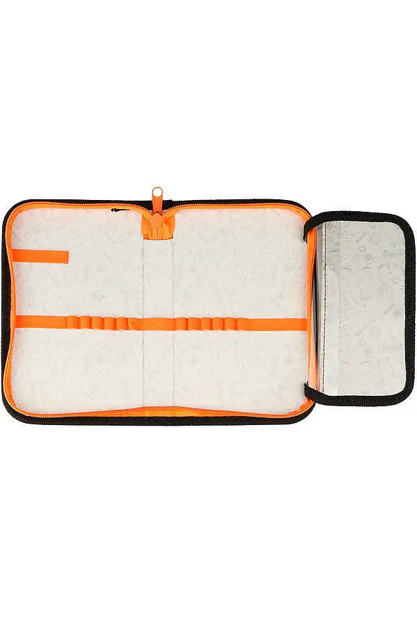 Пенал 1-секц, печать на ткани, большой, с отк.планкой ЯРКАЯ НАДПИСЬ НА ЧЕРНОМ (ПН-3053) (190х115) НАТАЛИ, в ассортименте - фото 2