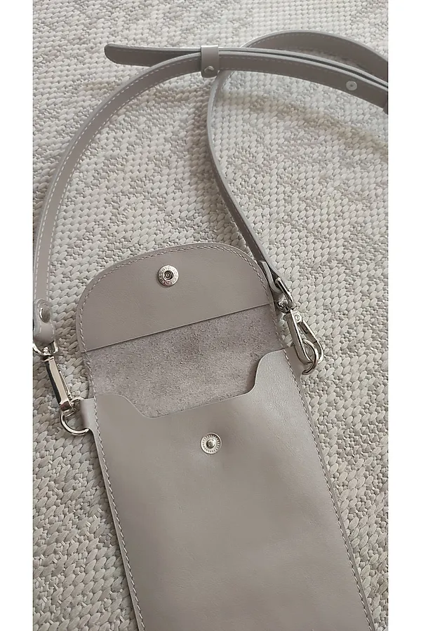 Сумка для телефона MARYARTY BAGS, серо-бежевый - фото 2