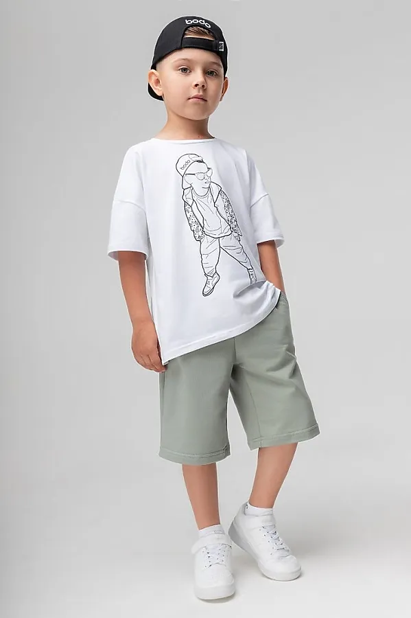 Шорты BODO, оливковый - фото 2