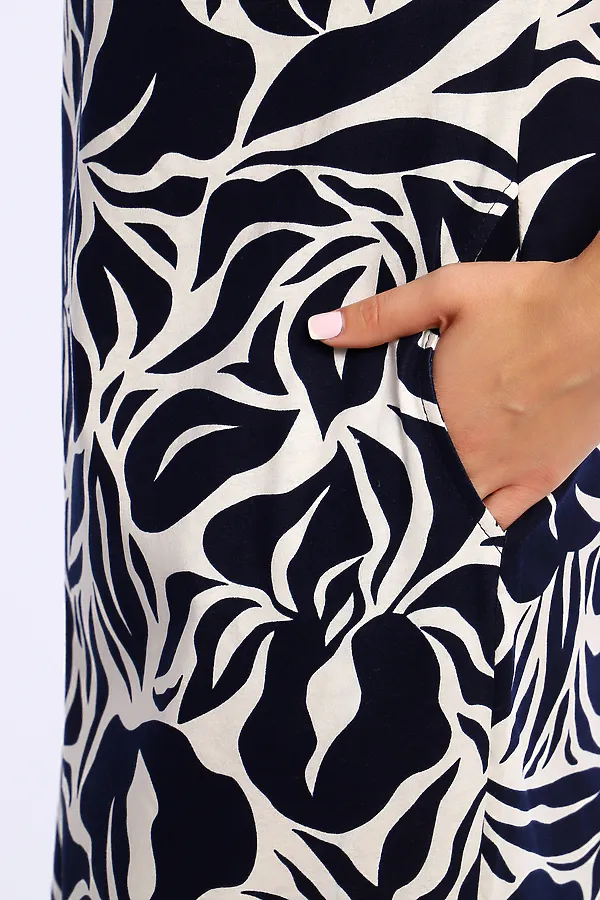 Сарафан 13249 НАТАЛИ, сине-белый - фото 2