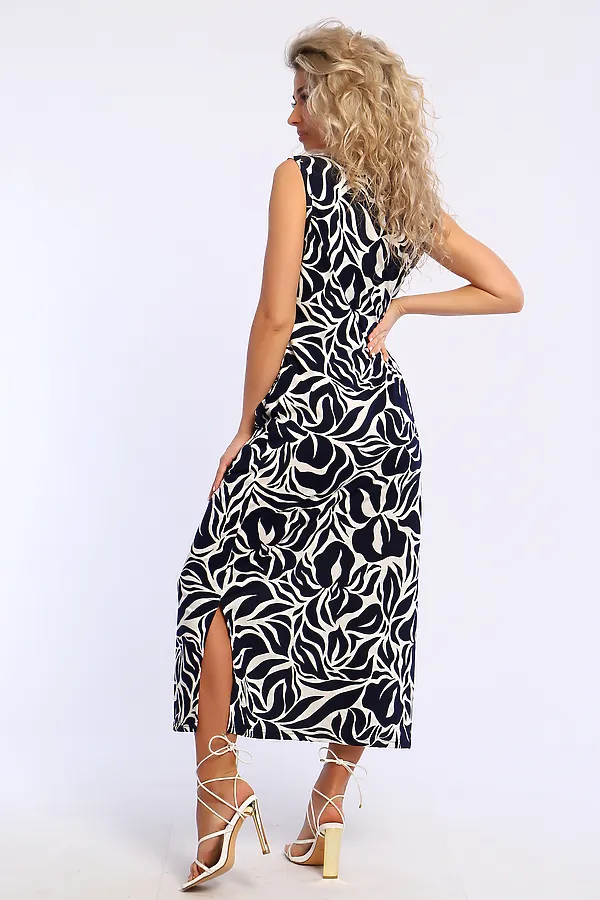 Сарафан 13249 НАТАЛИ, сине-белый - фото 2