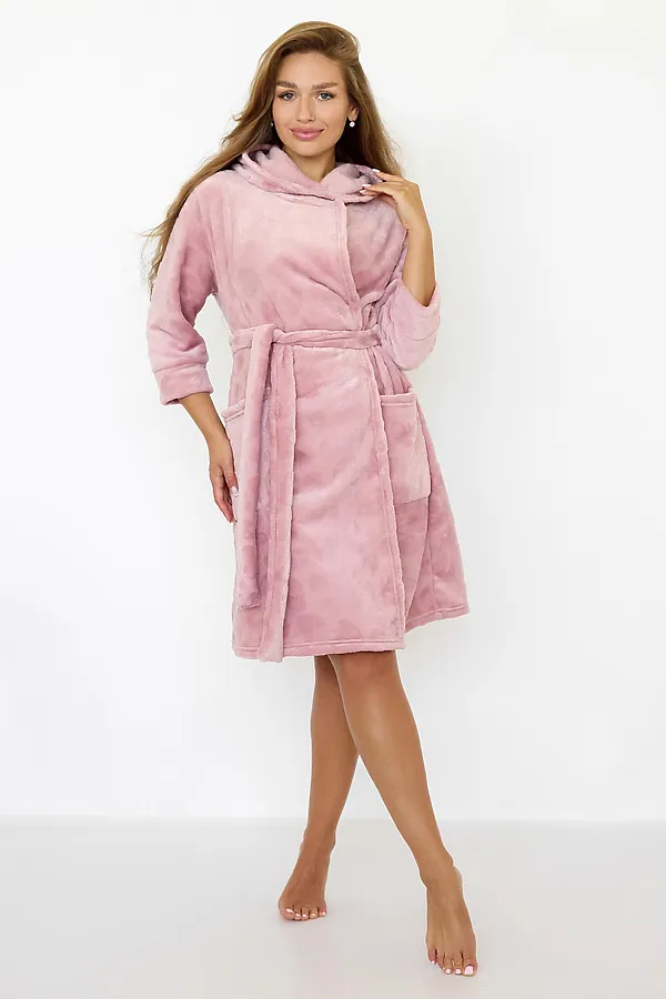 Халат женский LIKA DRESS, розовый - фото 2