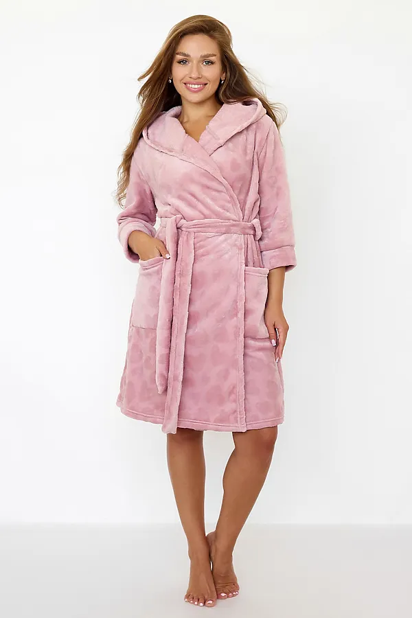 Халат женский LIKA DRESS, розовый - фото 2