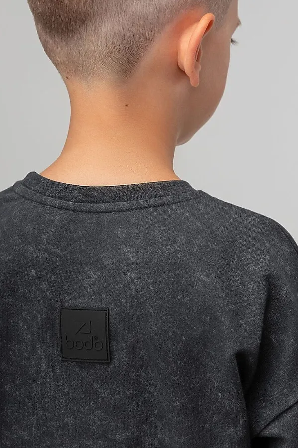 Костюм (Свитшот+Брюки) BODO, темно-серый - фото 2