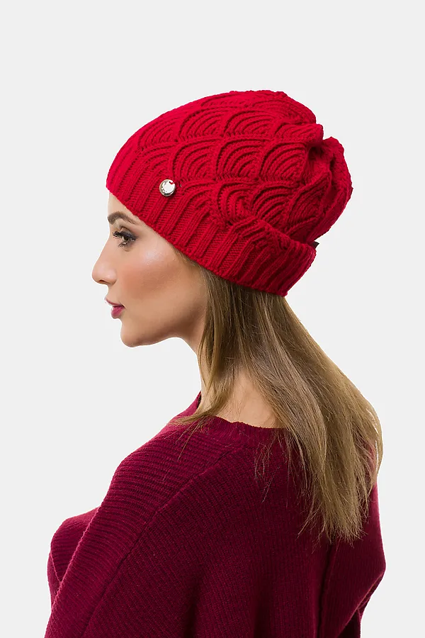 Шапка VAY, красный - фото 2