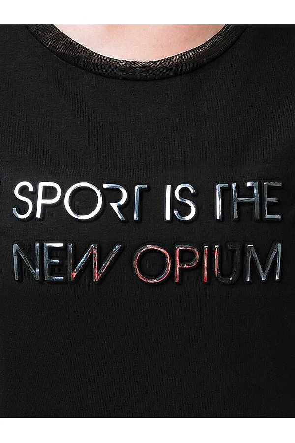 Футболка OPIUM, чёрный - фото 2