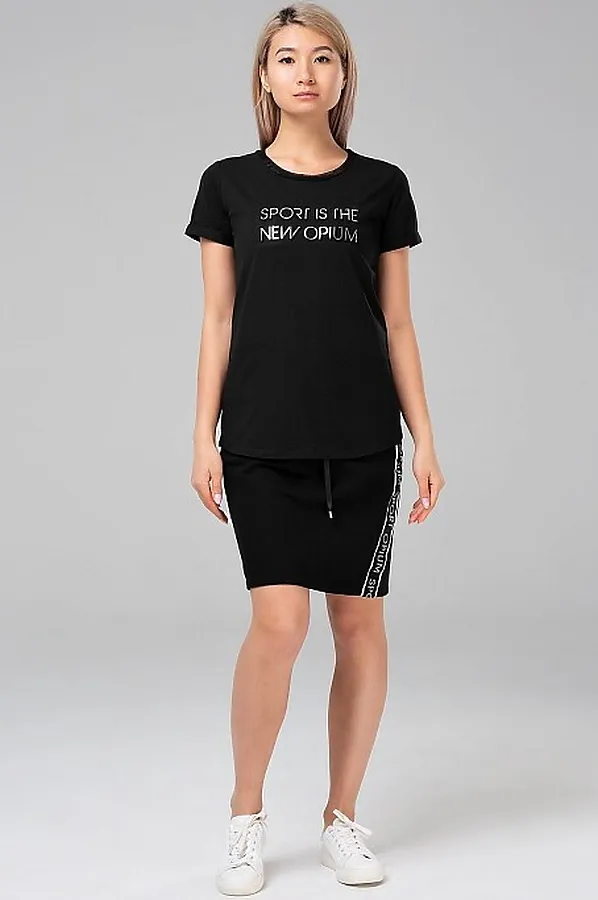 Футболка OPIUM, чёрный - фото 2