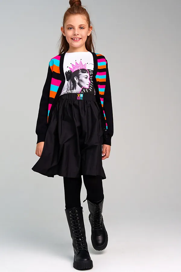 Кардиган PLAYTODAY, разноцветный - фото 2