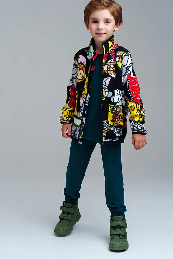 Толстовка PLAYTODAY, разноцветный - фото 2