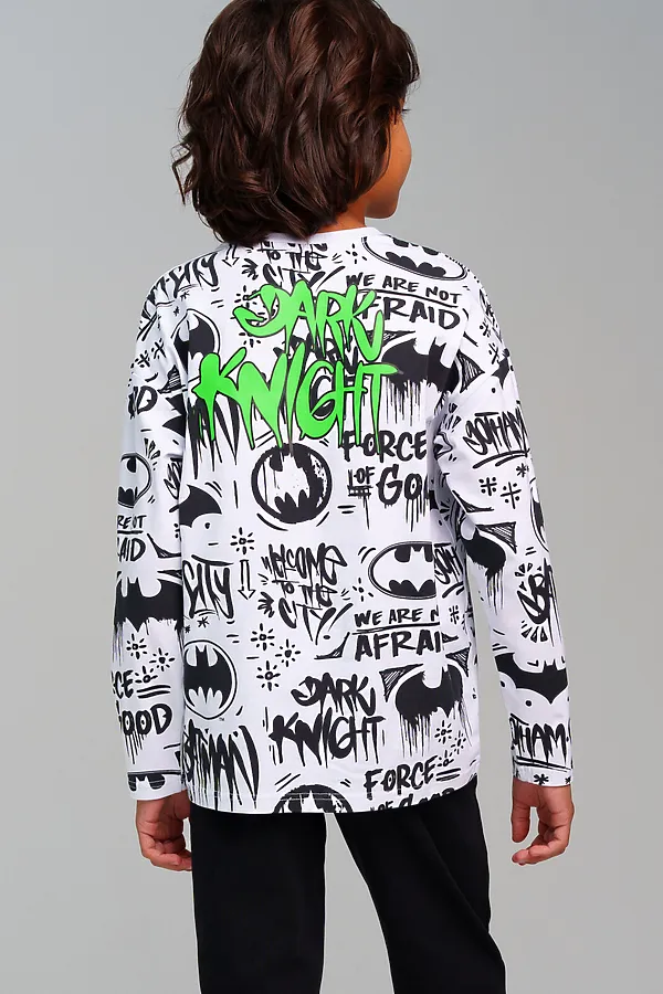 Лонгслив PLAYTODAY, черный,белый - фото 2