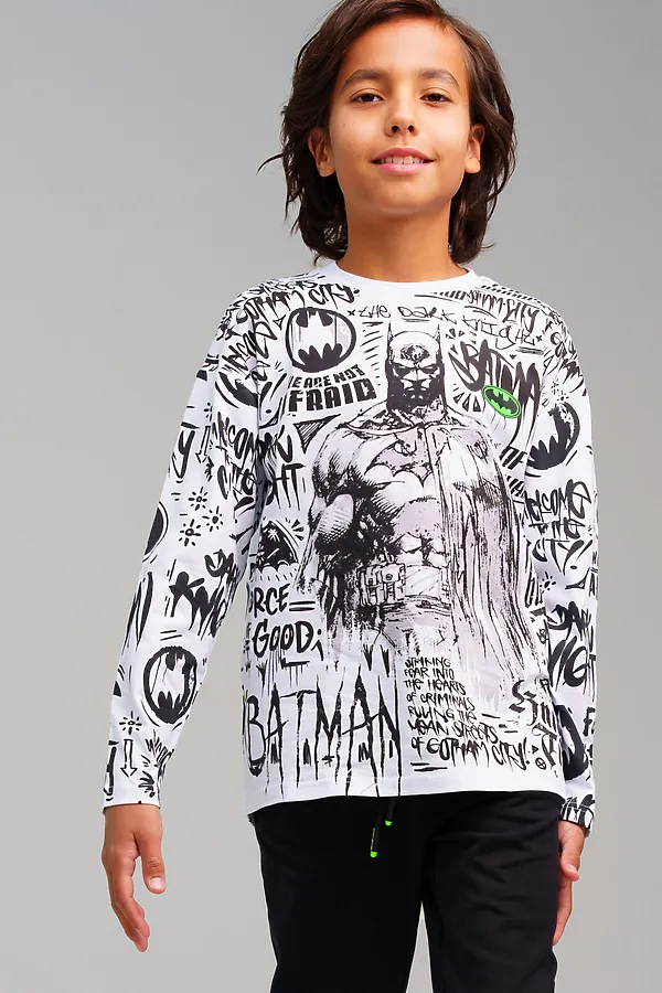 Лонгслив PLAYTODAY, черный,белый - фото 2