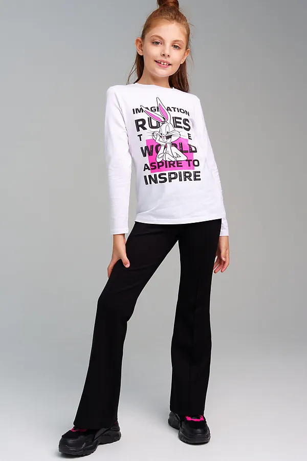 Лонгслив PLAYTODAY, белый - фото 2