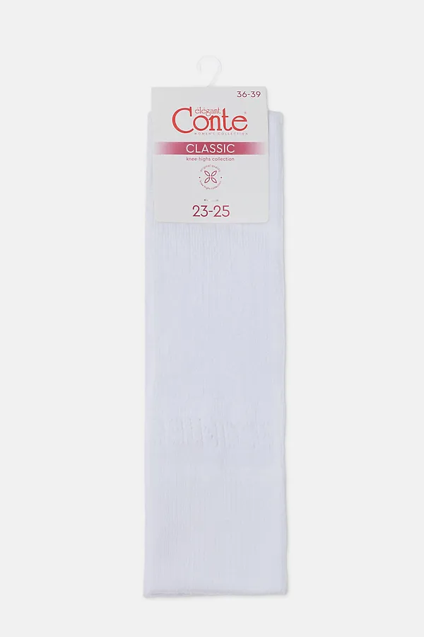 Гольфы CONTE ELEGANT, белый - фото 2