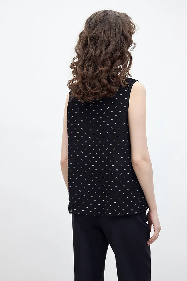 Блуза POMPA, черный - фото 2