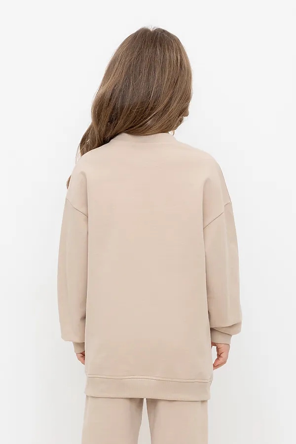 Джемпер  CROCKID, темно-бежевый к493 - фото 2